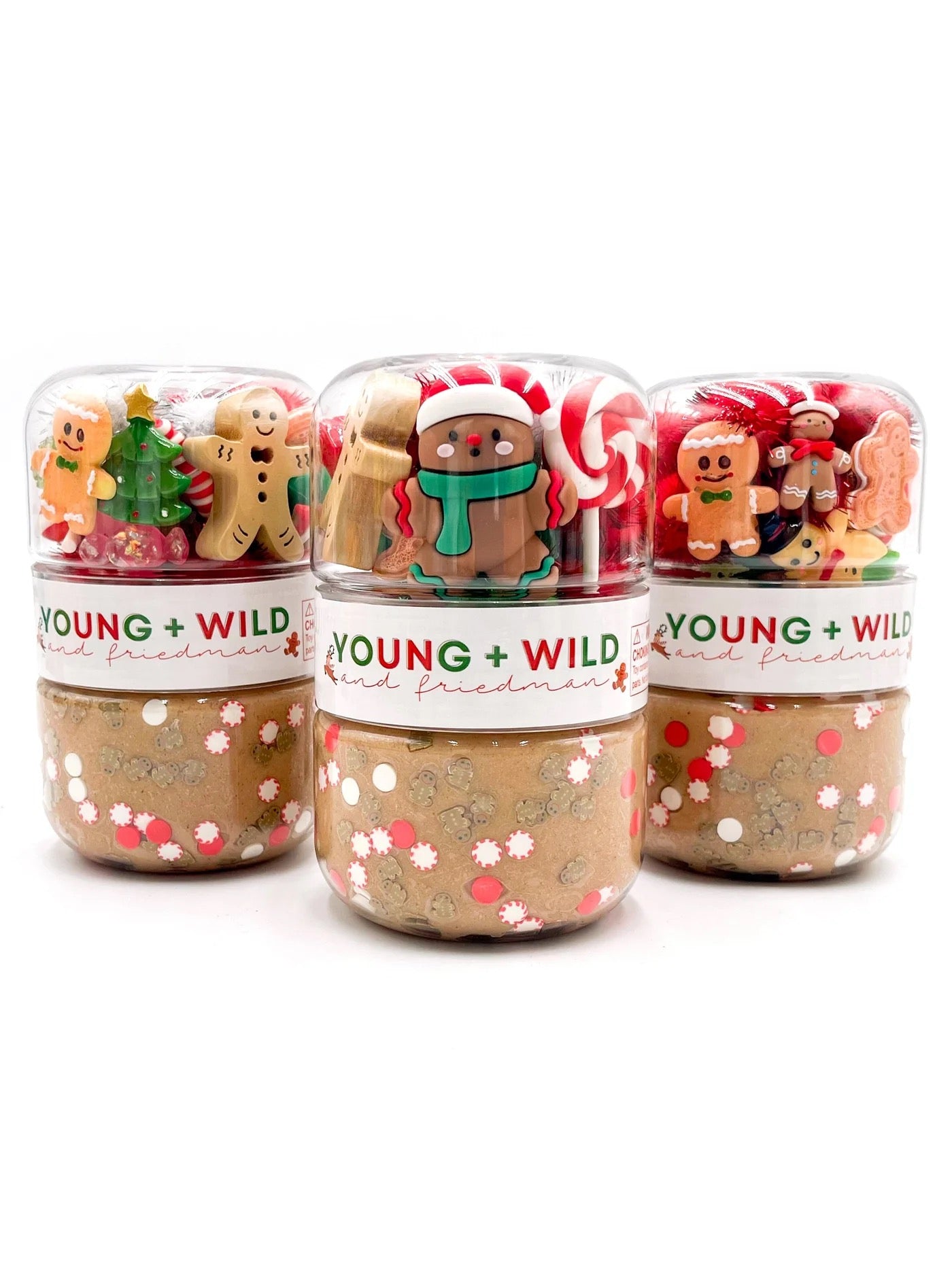Grab & Go Dough Jar - Gingerbread