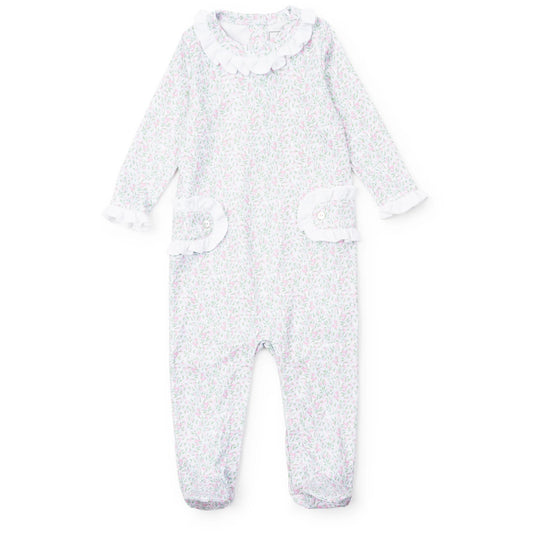 Lucy Girls' Romper - Garden Soiree