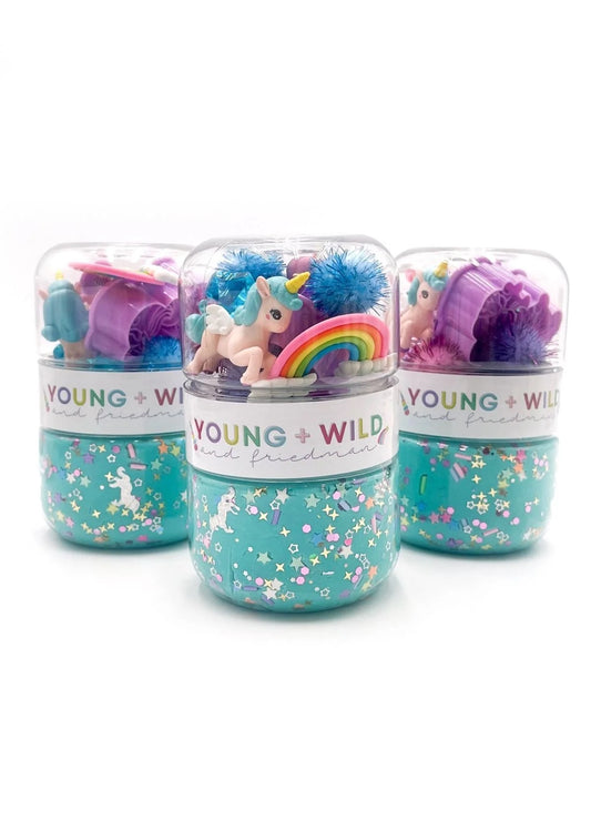 Grab & Go Dough Jar - Unicorn