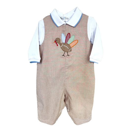 Football Turkey Applique Longall