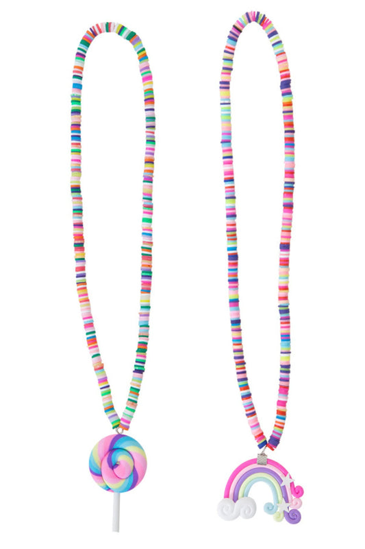 Lollypop/Rainbow Necklace, Assorted