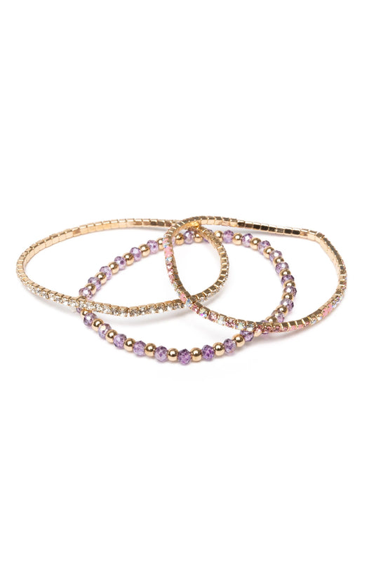 Boutique Enchanted Elegance Bracelet Set, 3pcs