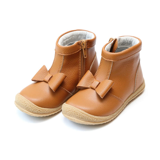 Hillary Bow Boot - Mustard