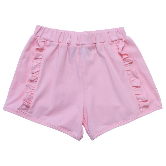 Knit Ruffle Shorts - Pink