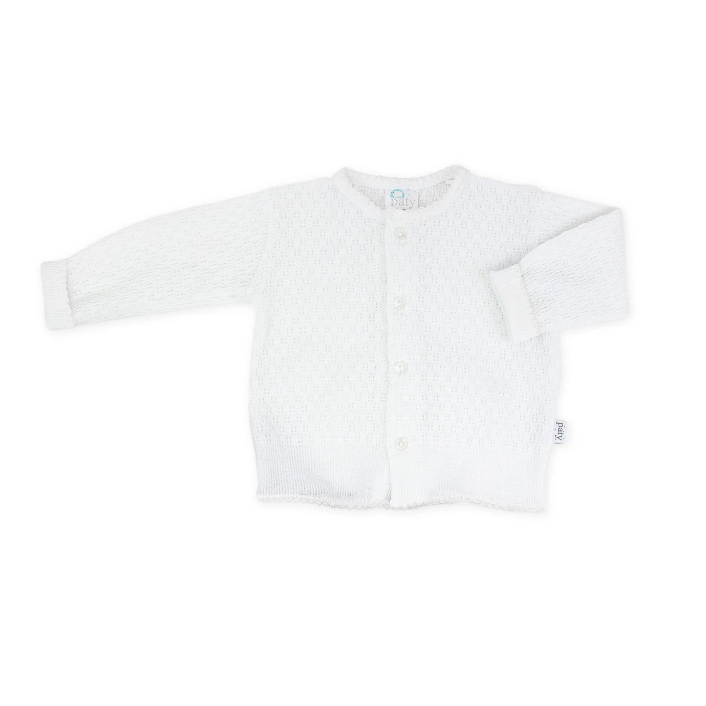 Knit Cardigan - White