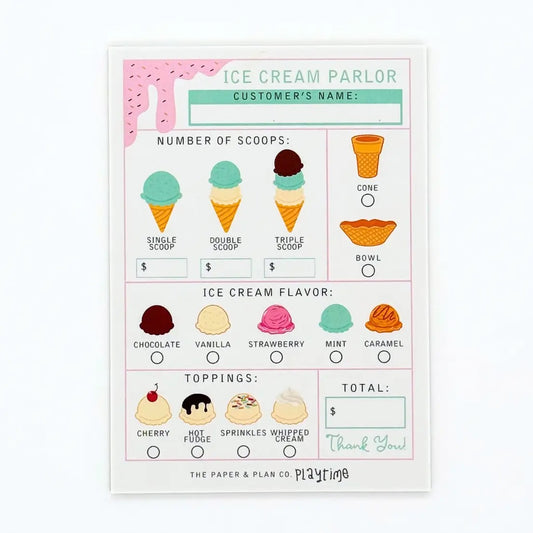 Ice Cream Parlor Playtime Pad