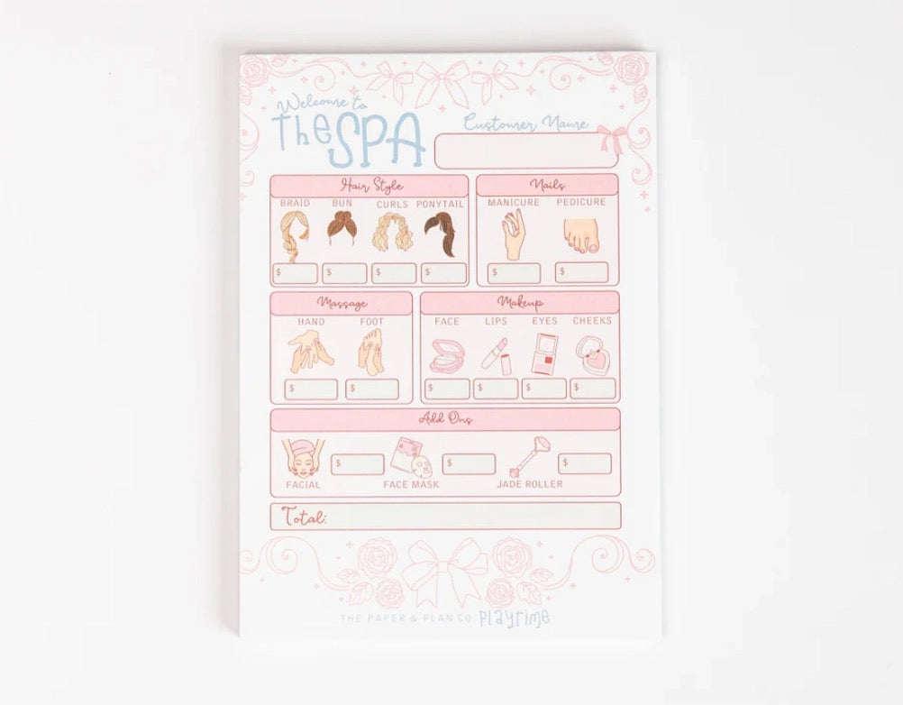 Spa Day Playtime Pad