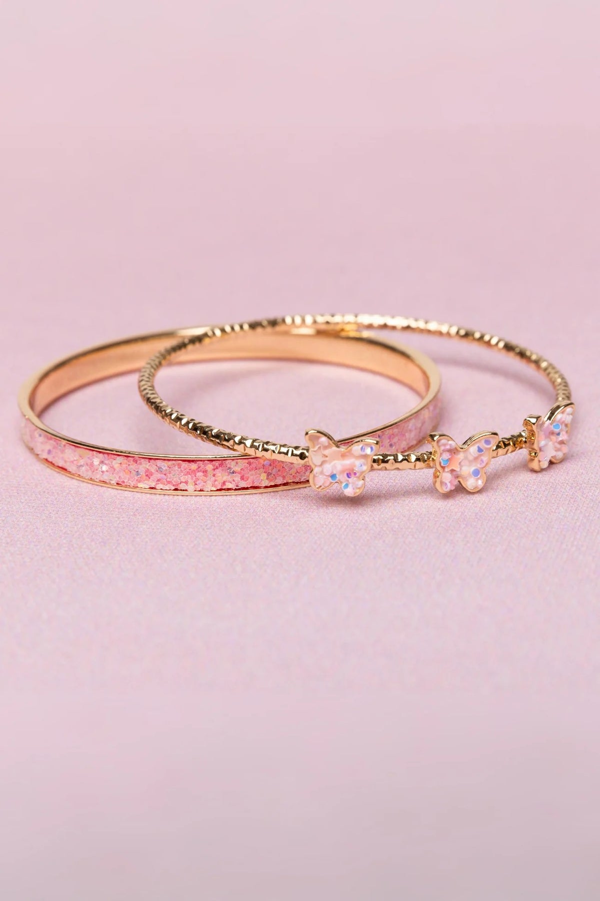 Boutique Chic Butterfly Bangles, 2pcs