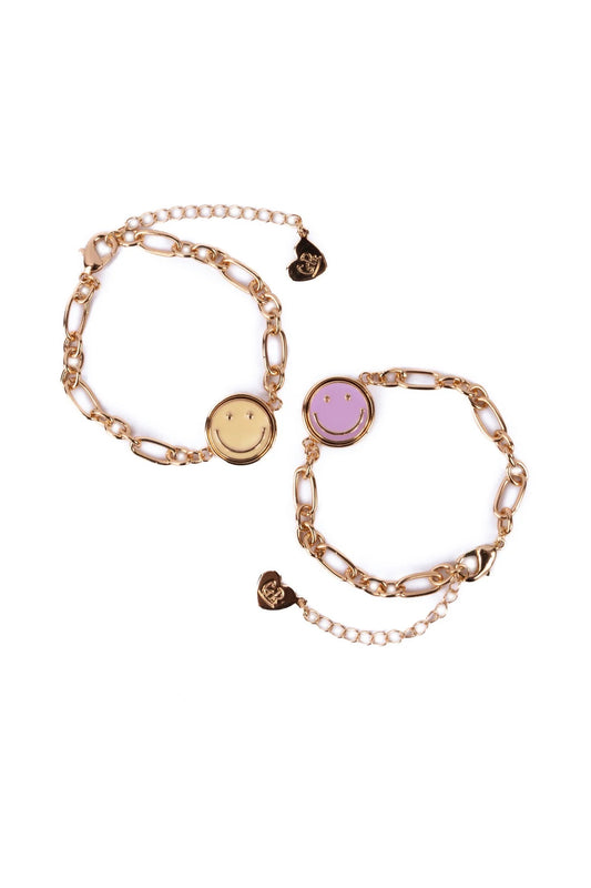Boutique Chic All Smiles Spinner Bracelet