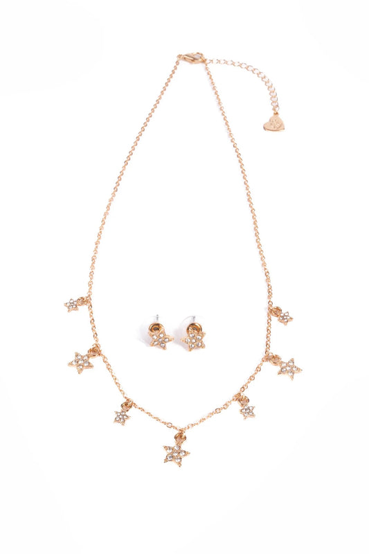 Boutique Chic Rising Star Necklace & Earrings