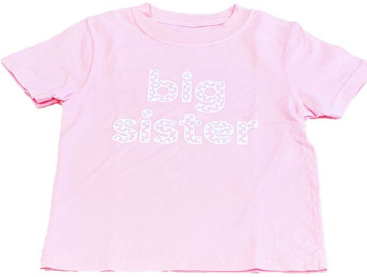 Lt. Pink Big Sister T-Shirt