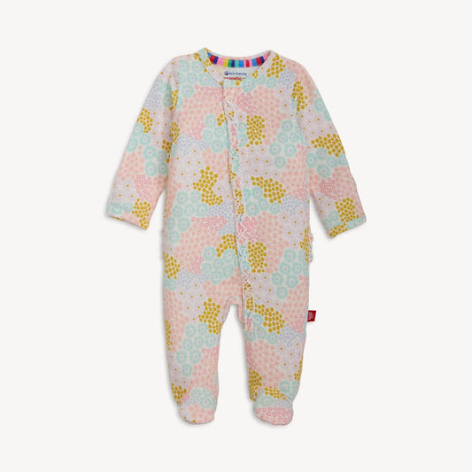 Harper Modal Magnetic Footie with Ruffle