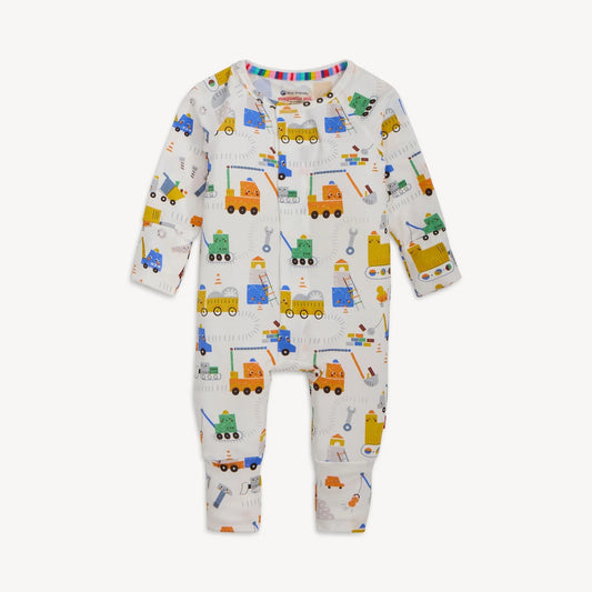 Toe Zone Modal Magnetic Conv Coverall