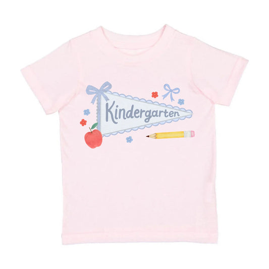 Kindergarten Pennant Short Sleeve T-Shirt