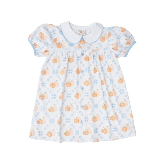 Pumpkin Row Paisley Proper Dress