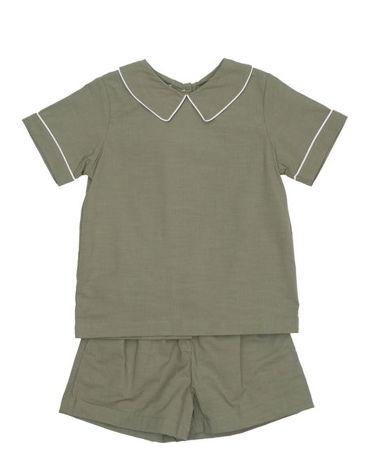 Timothy Evergreen Short Set