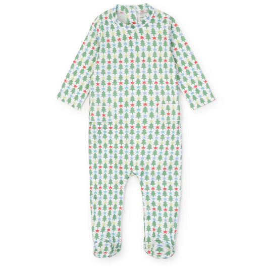 Preston Romper - Tree Topper Bows