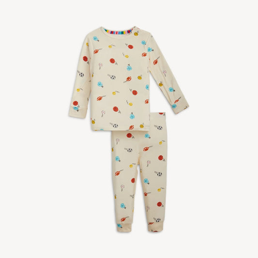 Little Baller Modal Toddler PJs