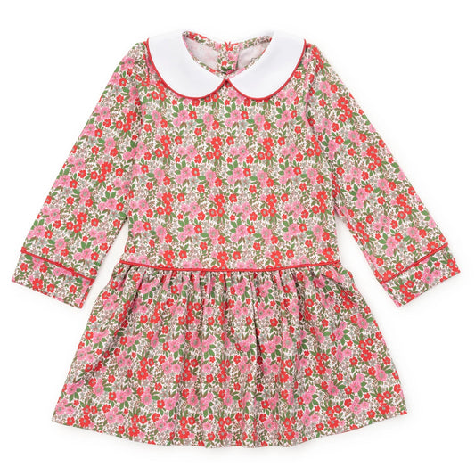 Evelyn Romper - Floral Noel