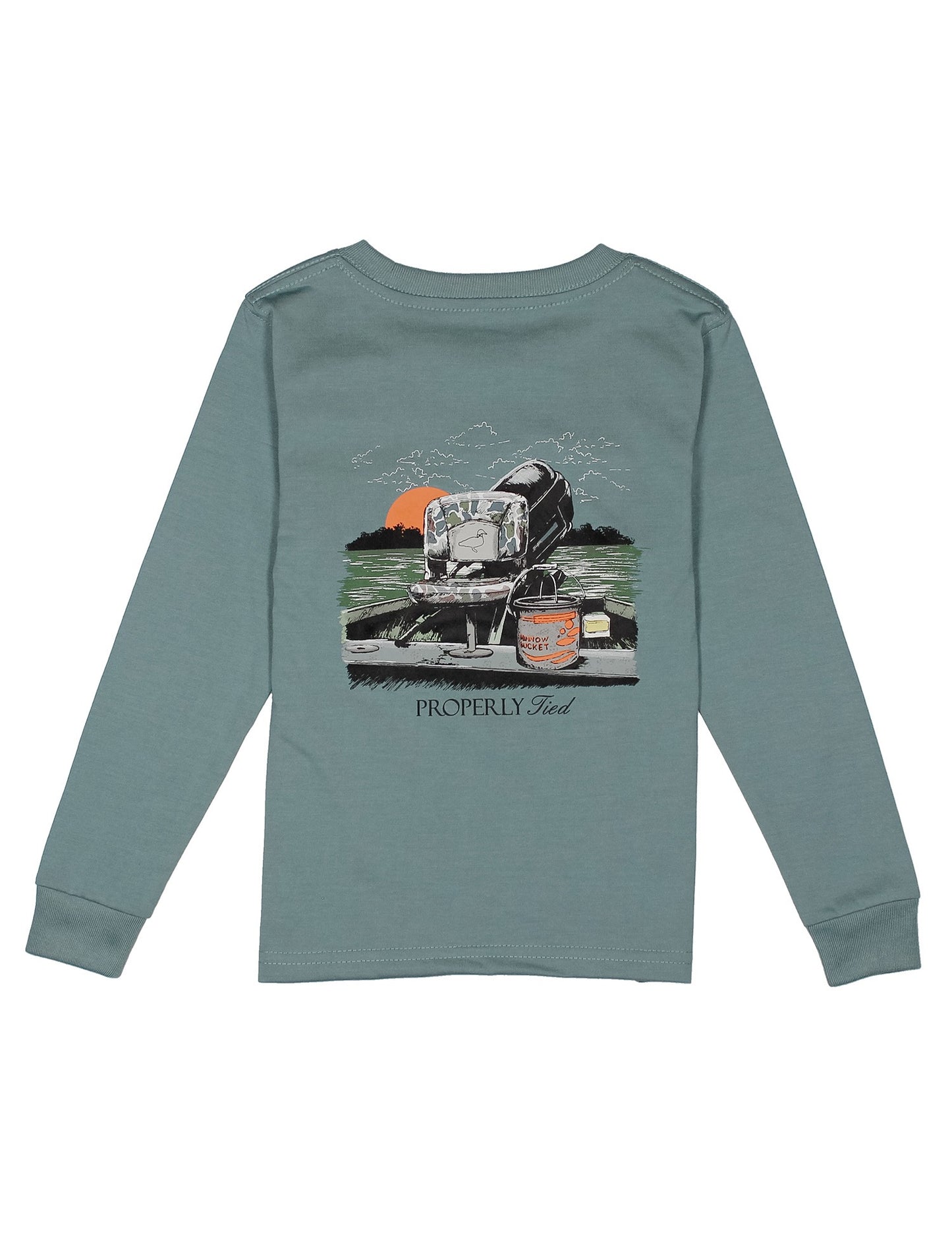 Gone Fishin' Long Sleeve Tee