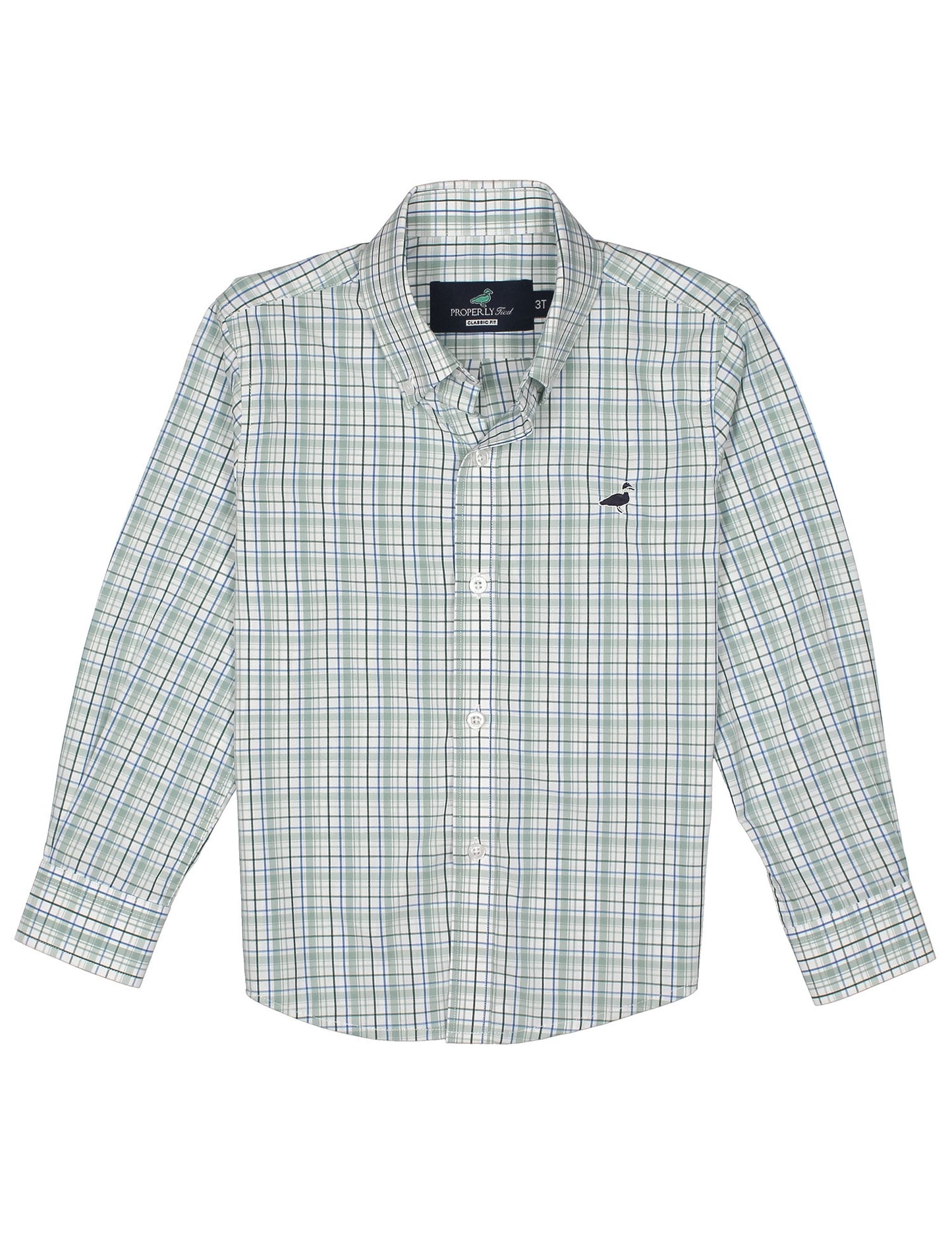Seasonal Sportshirt - Sage Stream