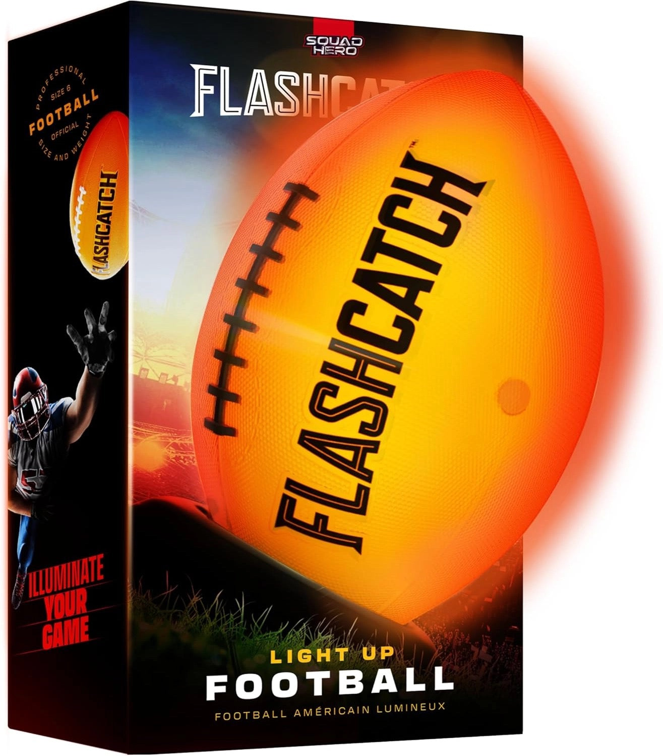 Flash Catch Light Up Football