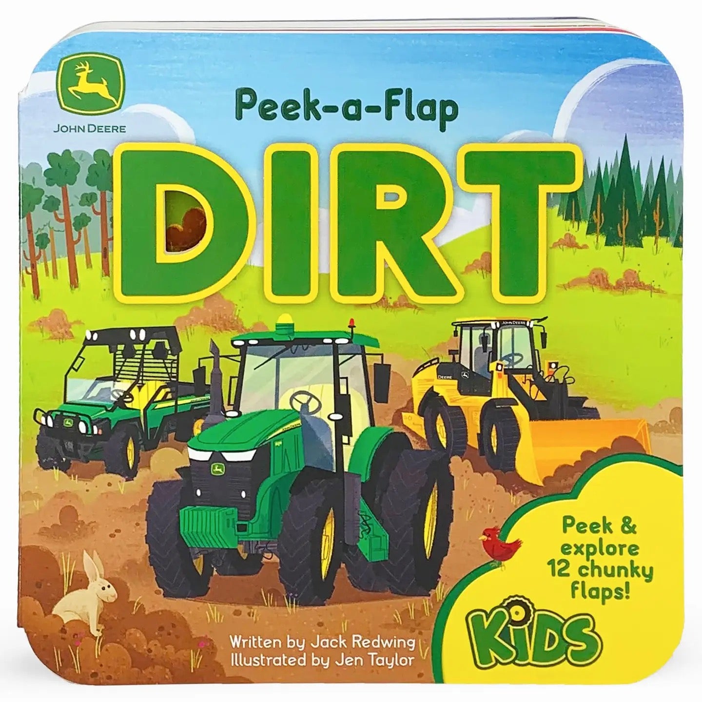 Peek-a-Flap John Deere Dirt