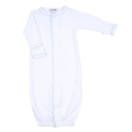 Baby Joy Light Blue Crochet Trim Converter
