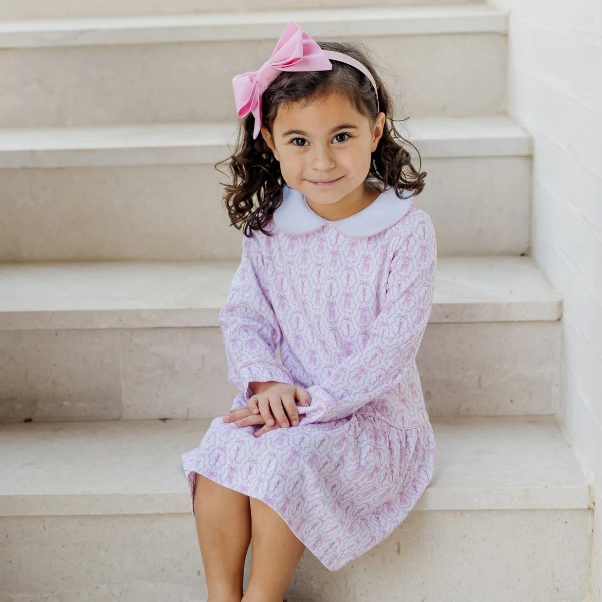 Lillian Girls' Dress - Ballet and Bows