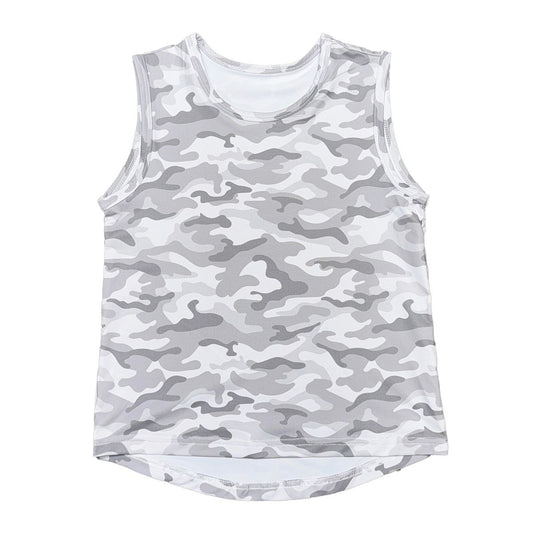 Camo High Low Tank