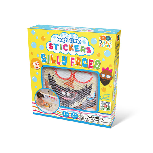 Bath Time Stickers Silly Faces