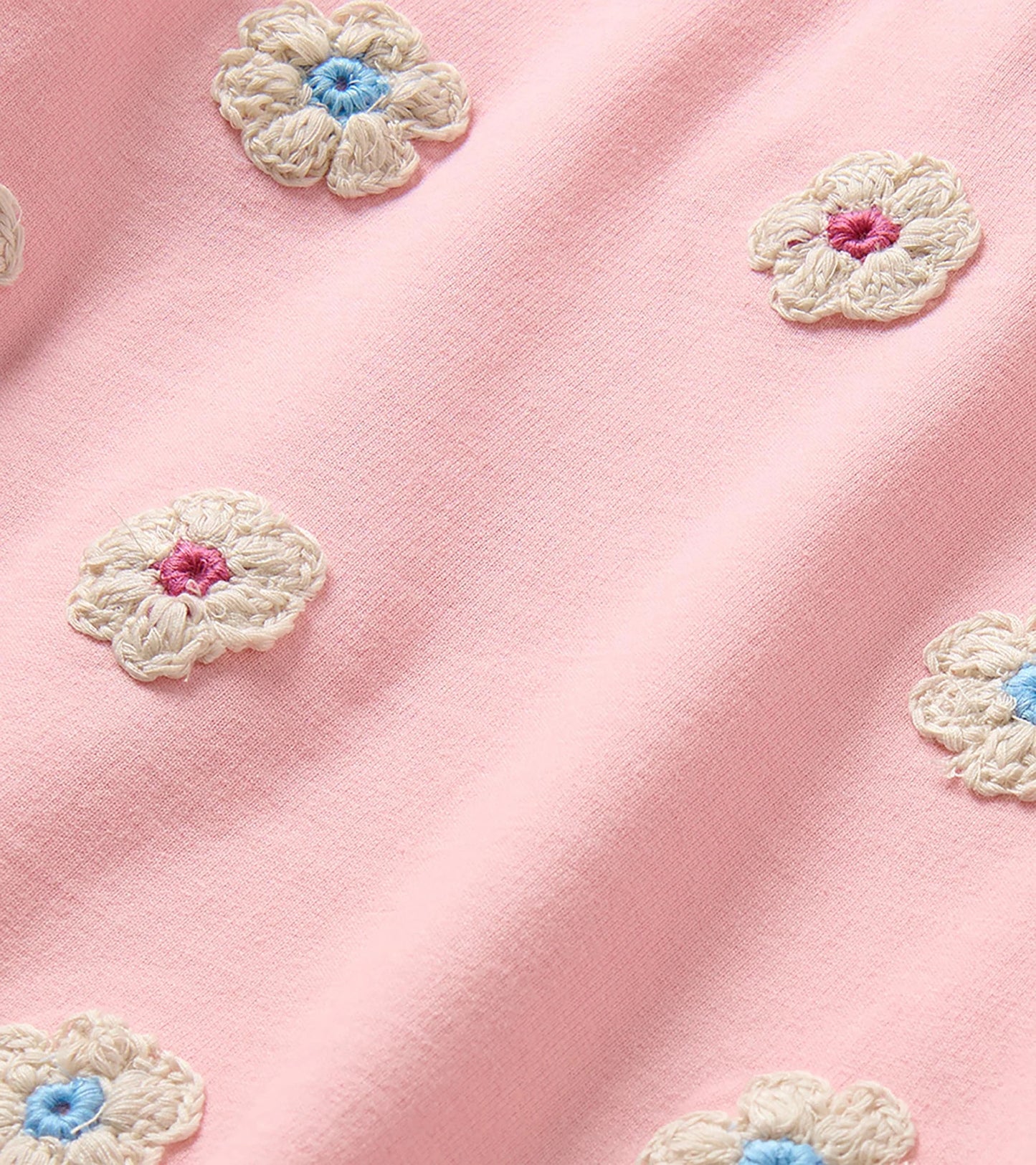 Orchid Pink Flower Teddy Bear Dress