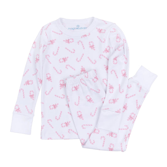Sweet Peppermint Toddler Long Pajamas