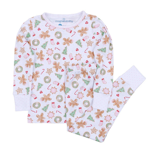 Pink Frosted Wonderland Toddler Long Pajamas