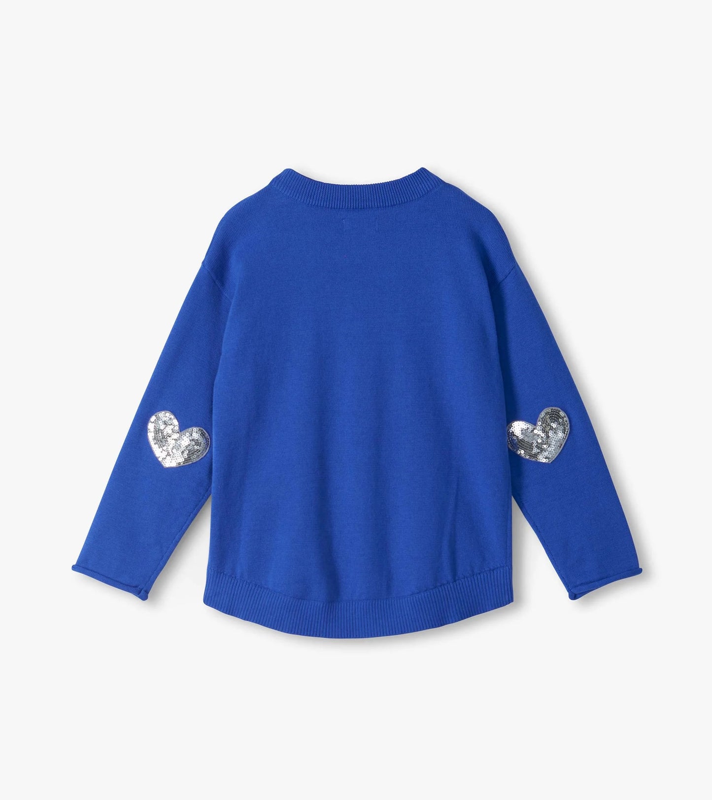 Heart Stripes Crew Neck Sweater