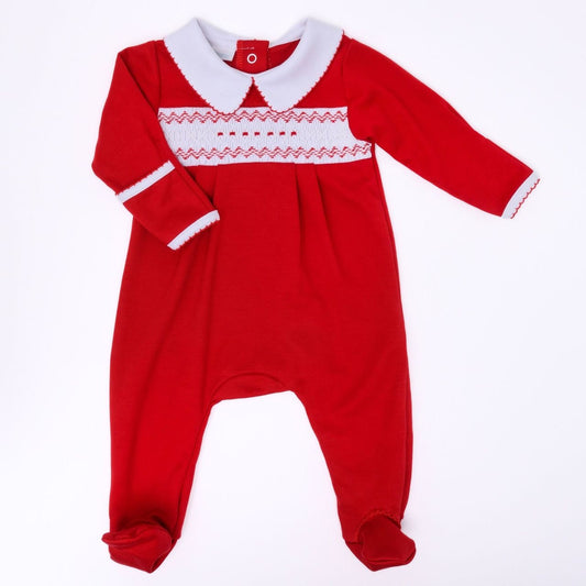 Chris Classics Smocked Boy Footie