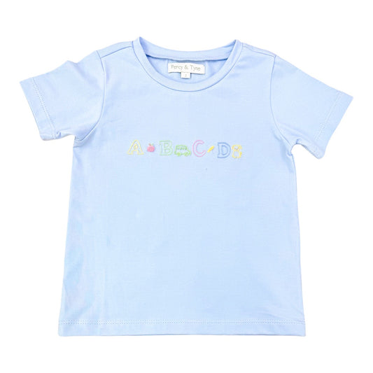 ABC Embroidered Tee