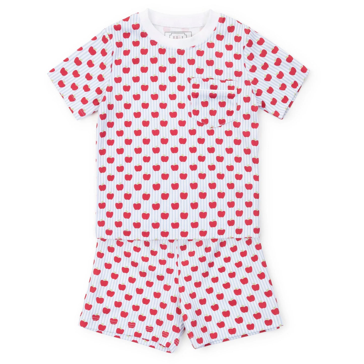Charles Boys' Short Set - Schoolhouse Apples