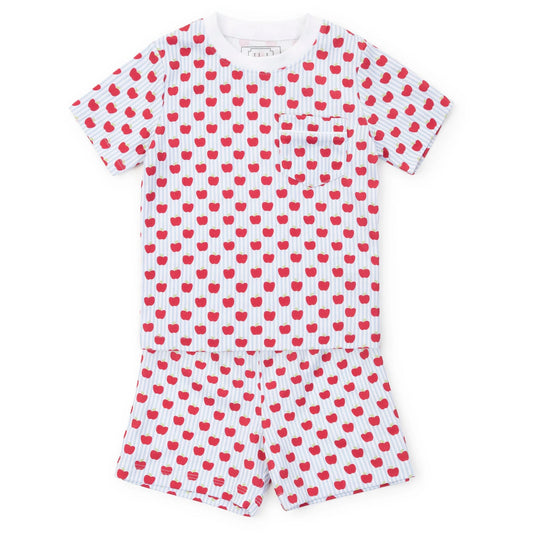 Charles Boys' Short Set - Schoolhouse Apples