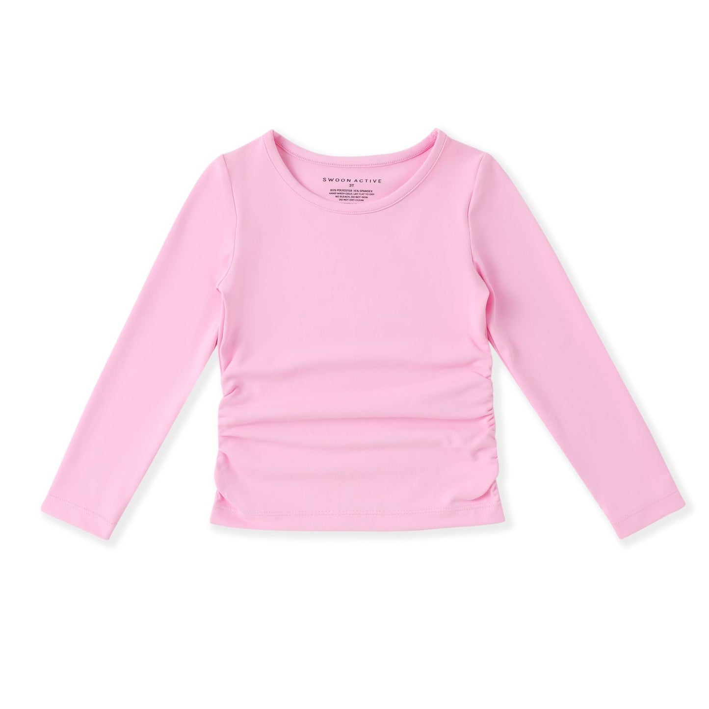 Bubblegum Pink Ruched Top