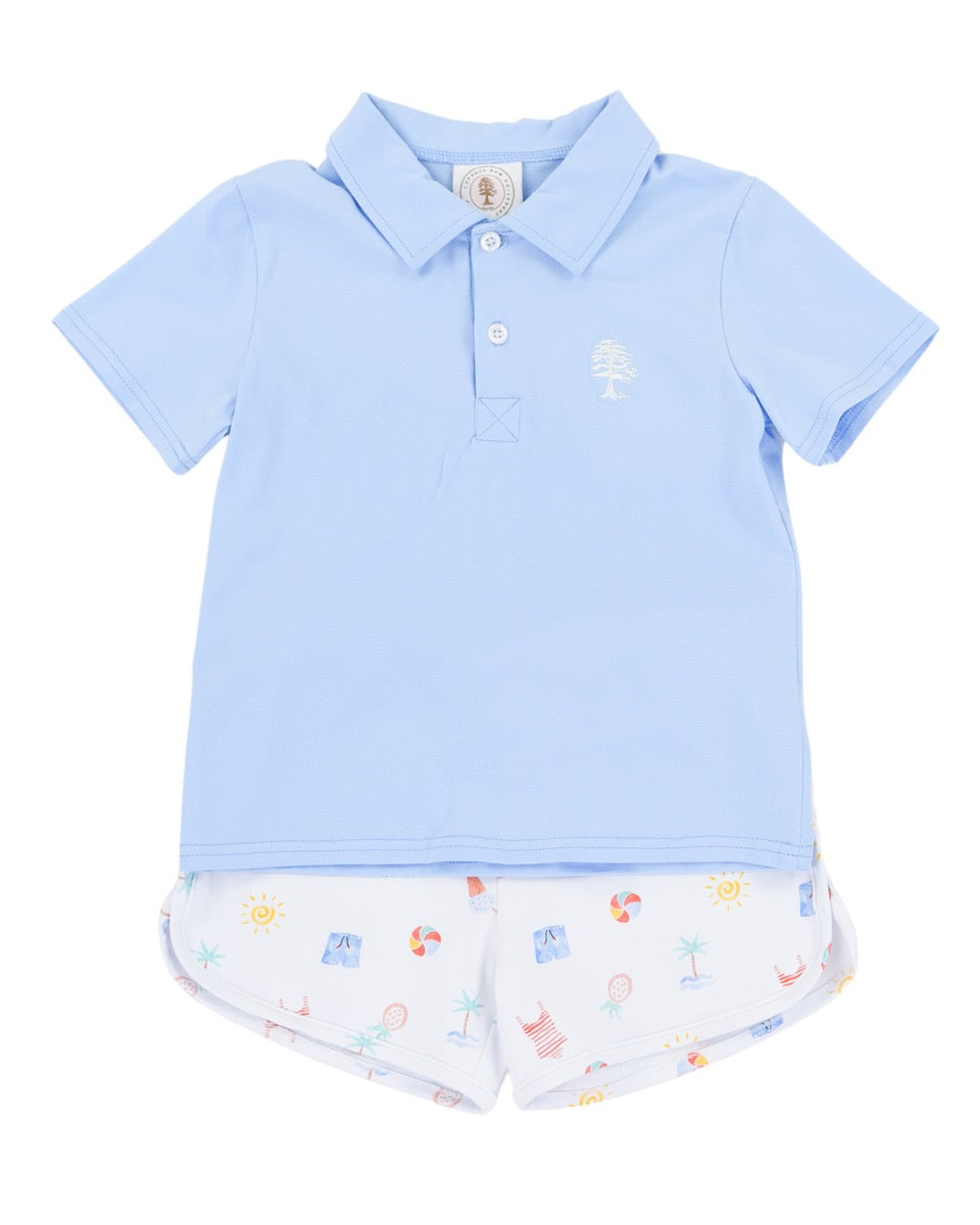 Salt Water Soiree Porter Polo Set