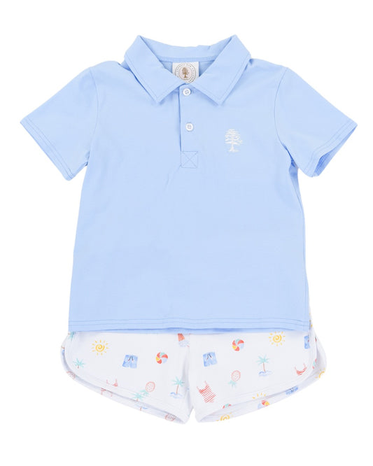 Salt Water Soiree Porter Polo Set