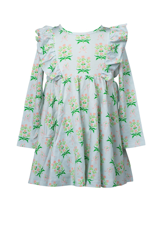Margot Long Sleeve Twirl Dress