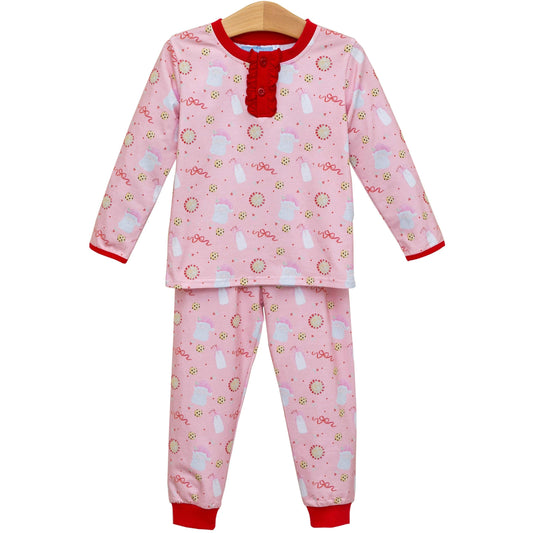 Milk & Cookies Ruffle Lounge Set