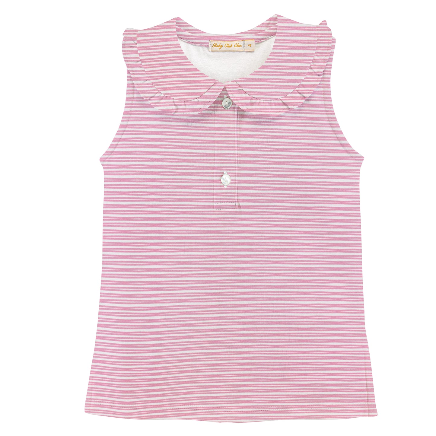 Pink Breeze Stripes Printed Blouse