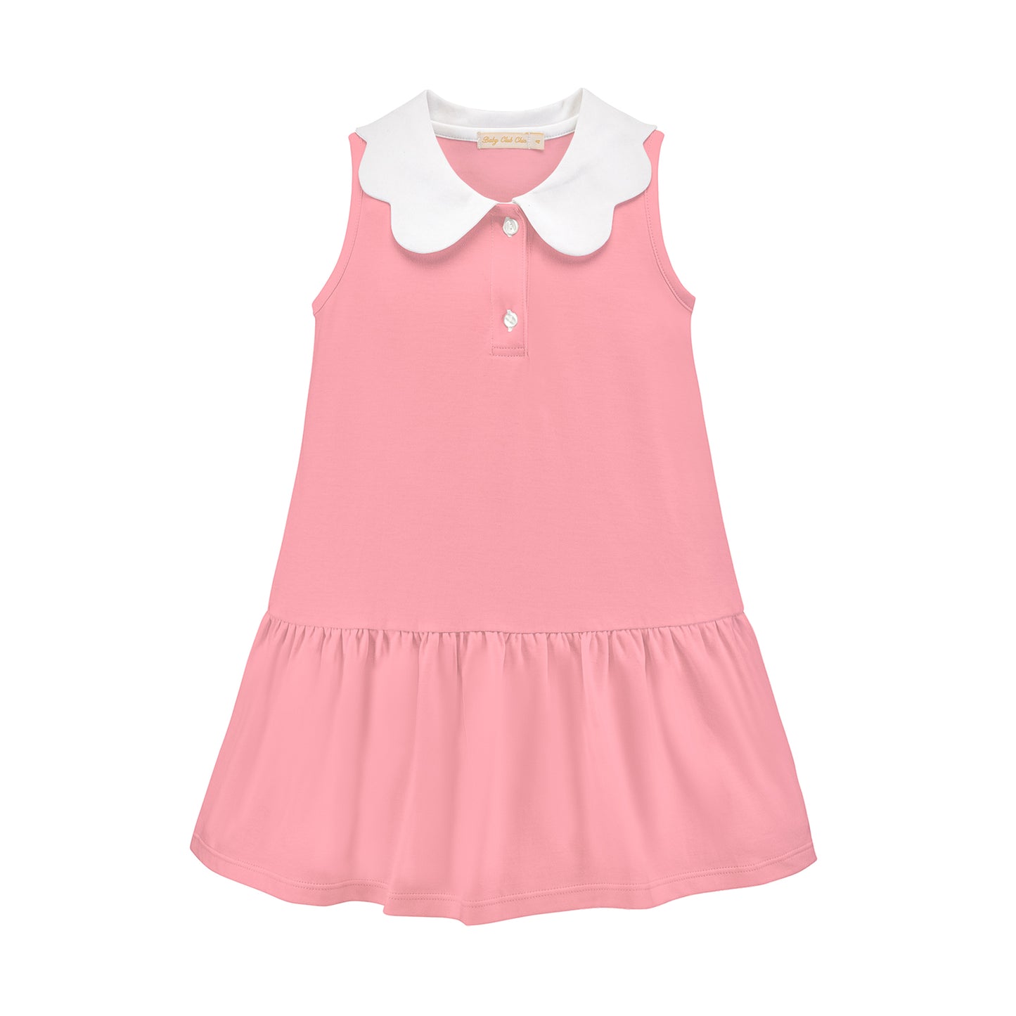 Geranium Pink Solid Dress