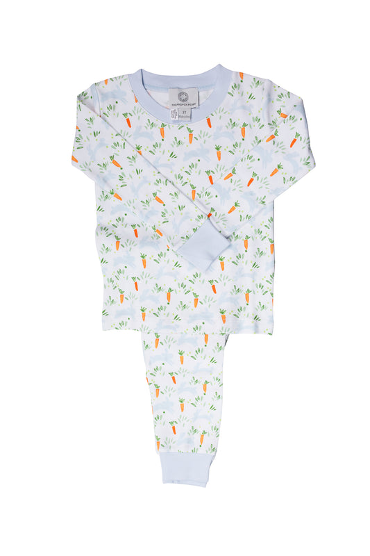 Peeps Blue 2 Piece Pajamas