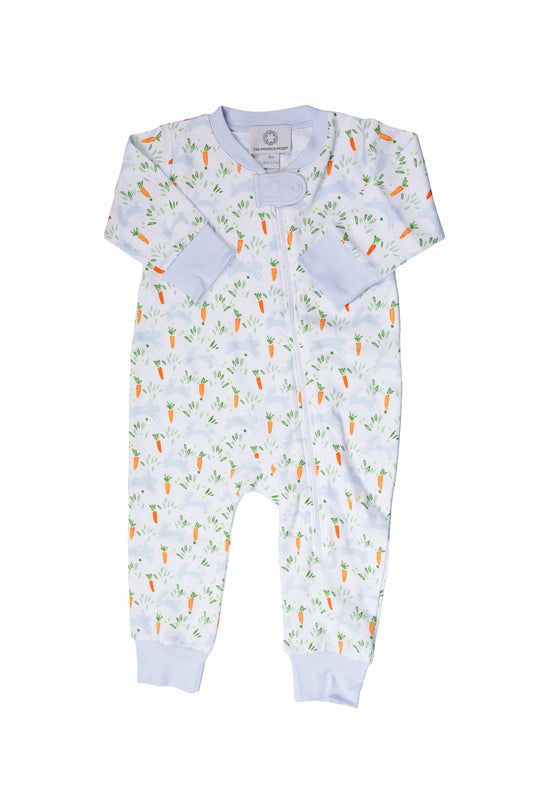 Peeps Blue Zipper PJ