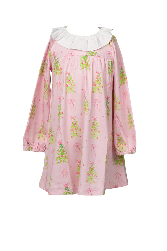 Pink Tinsel L/S Dress