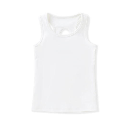 White Active Tank